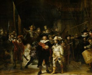 Nachtwacht door Rembrandt van Rijn, 1642.